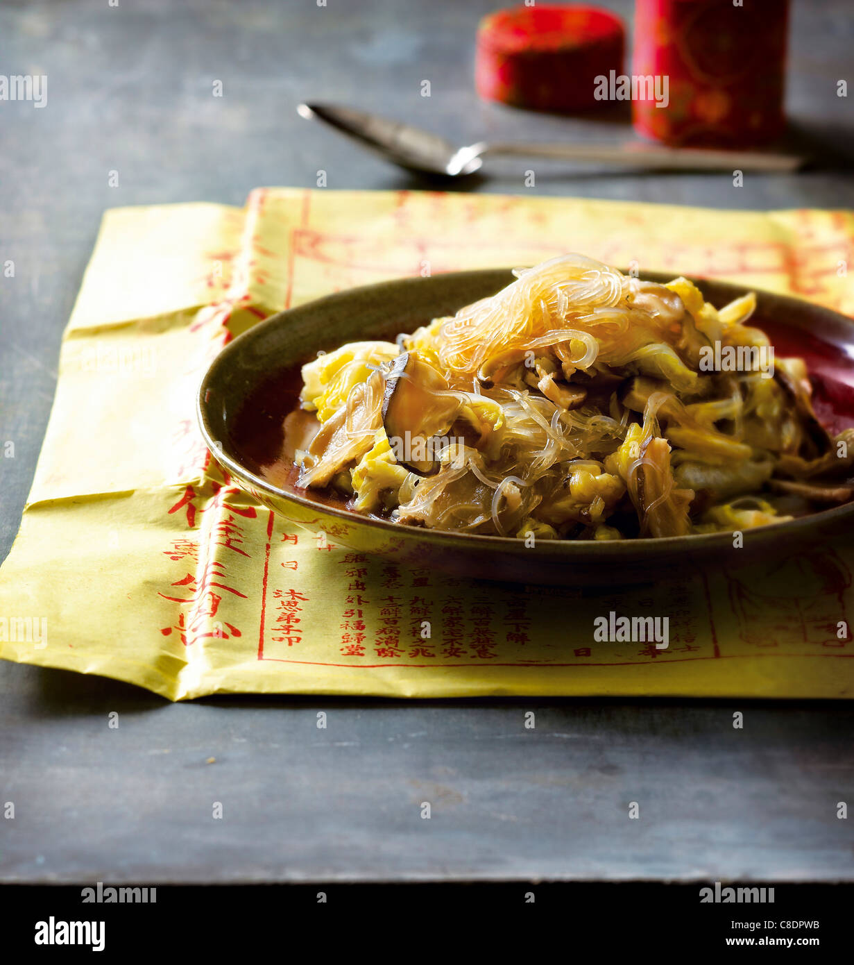 Braised Chinese cabbage Stock Photo Alamy