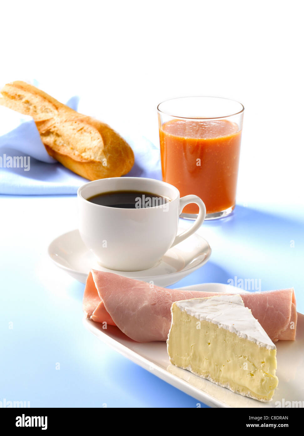 Salty breakfast Stock Photo