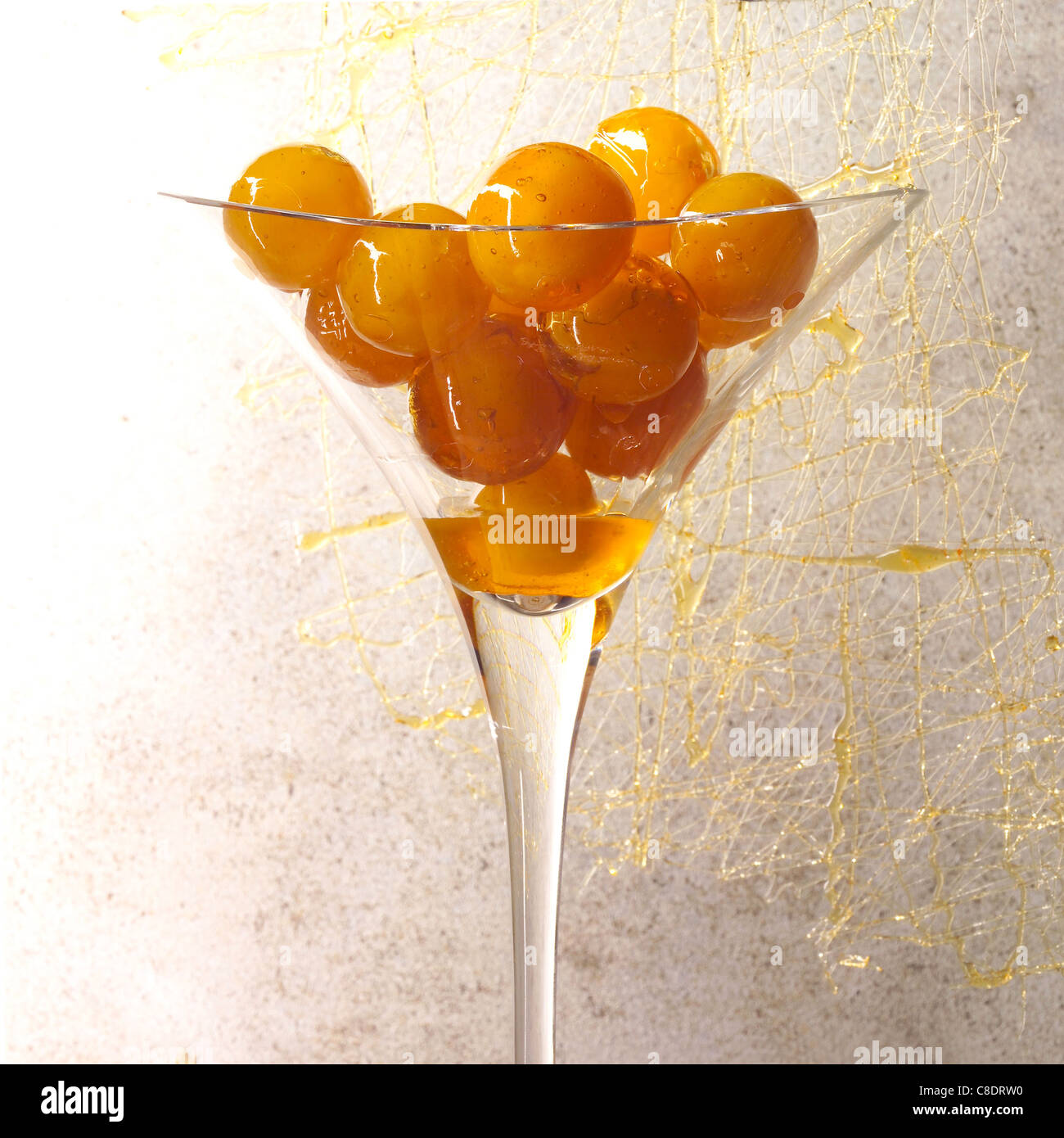 Crunchy caramel egg candies Stock Photo Alamy