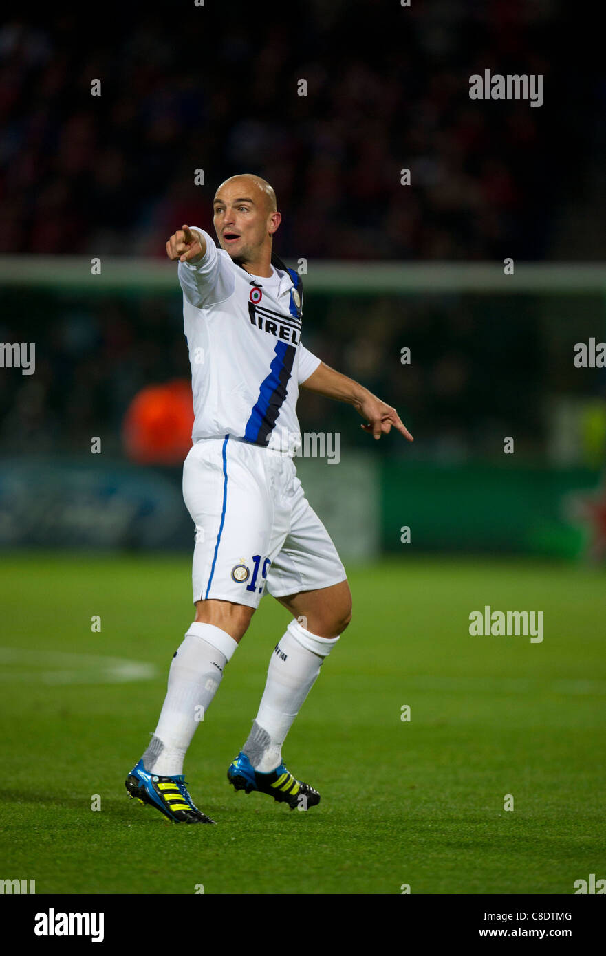 Esteban Cambiasso of Inter Milan Stock Photo