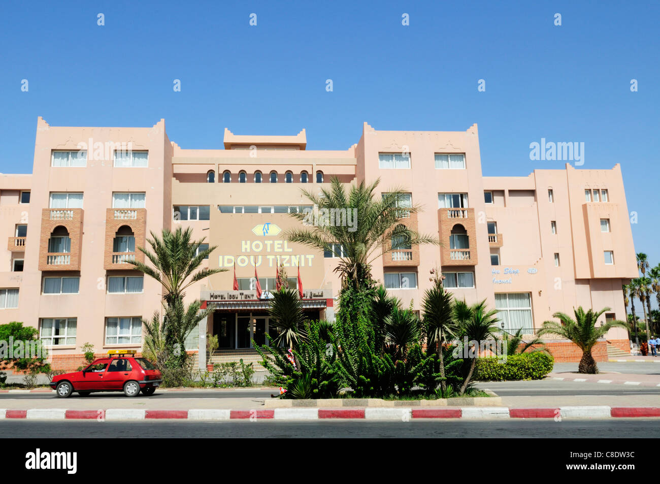 Hotel Idou, Tiznit, Souss-Massa-Draa Region, Morocco Stock Photo