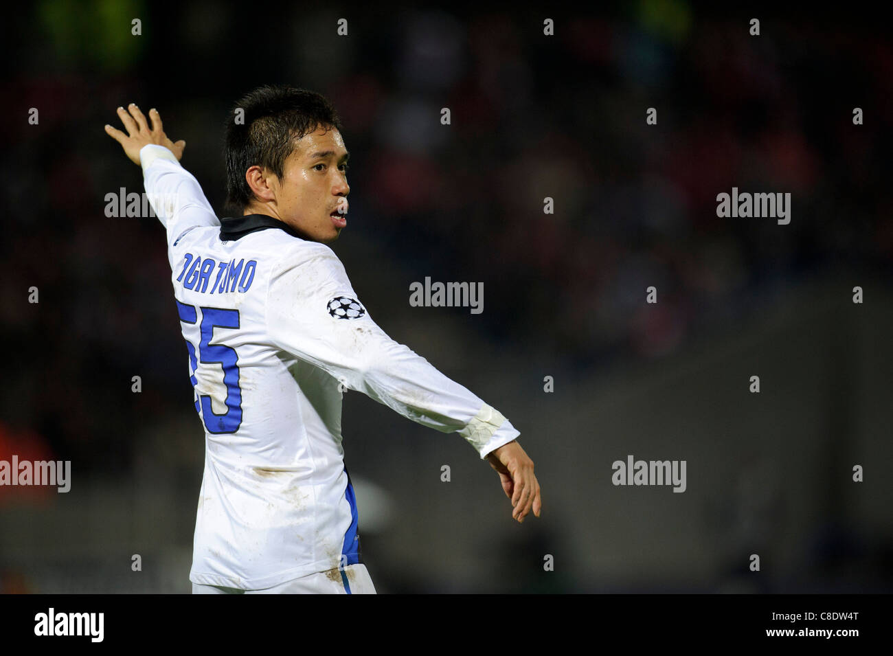 Yuto Nagatomo of Inter Milan Stock Photo