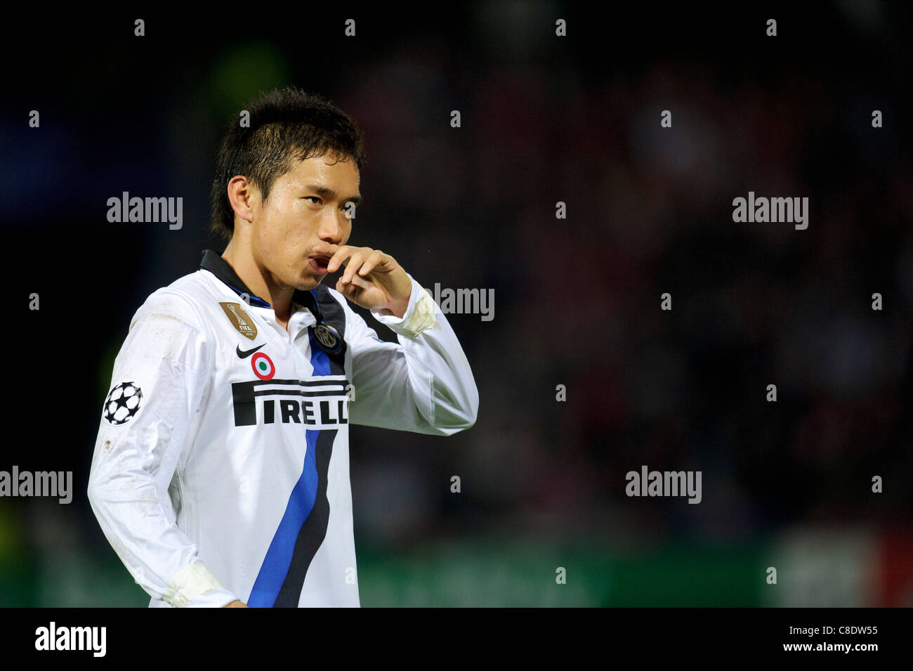 Yuto Nagatomo of Inter Milan Stock Photo