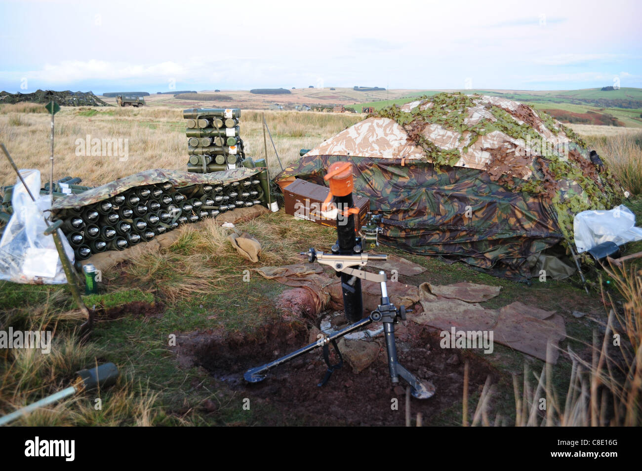 The L16A2 81mm Mortar is a Battlegroup level indirect fire weapon which