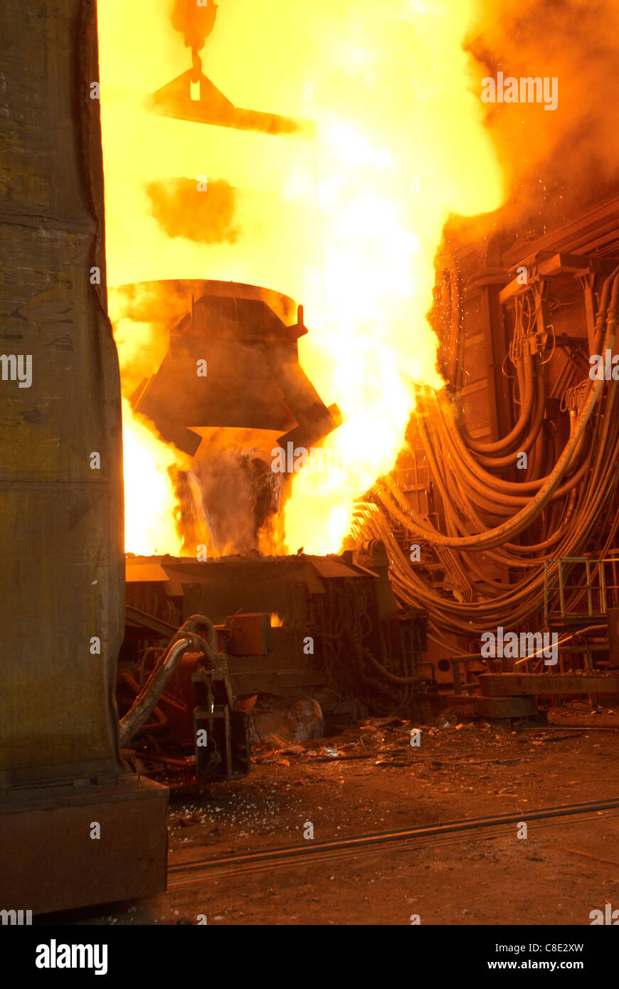 Open hearth steel furnace hires stock photography and images Alamy