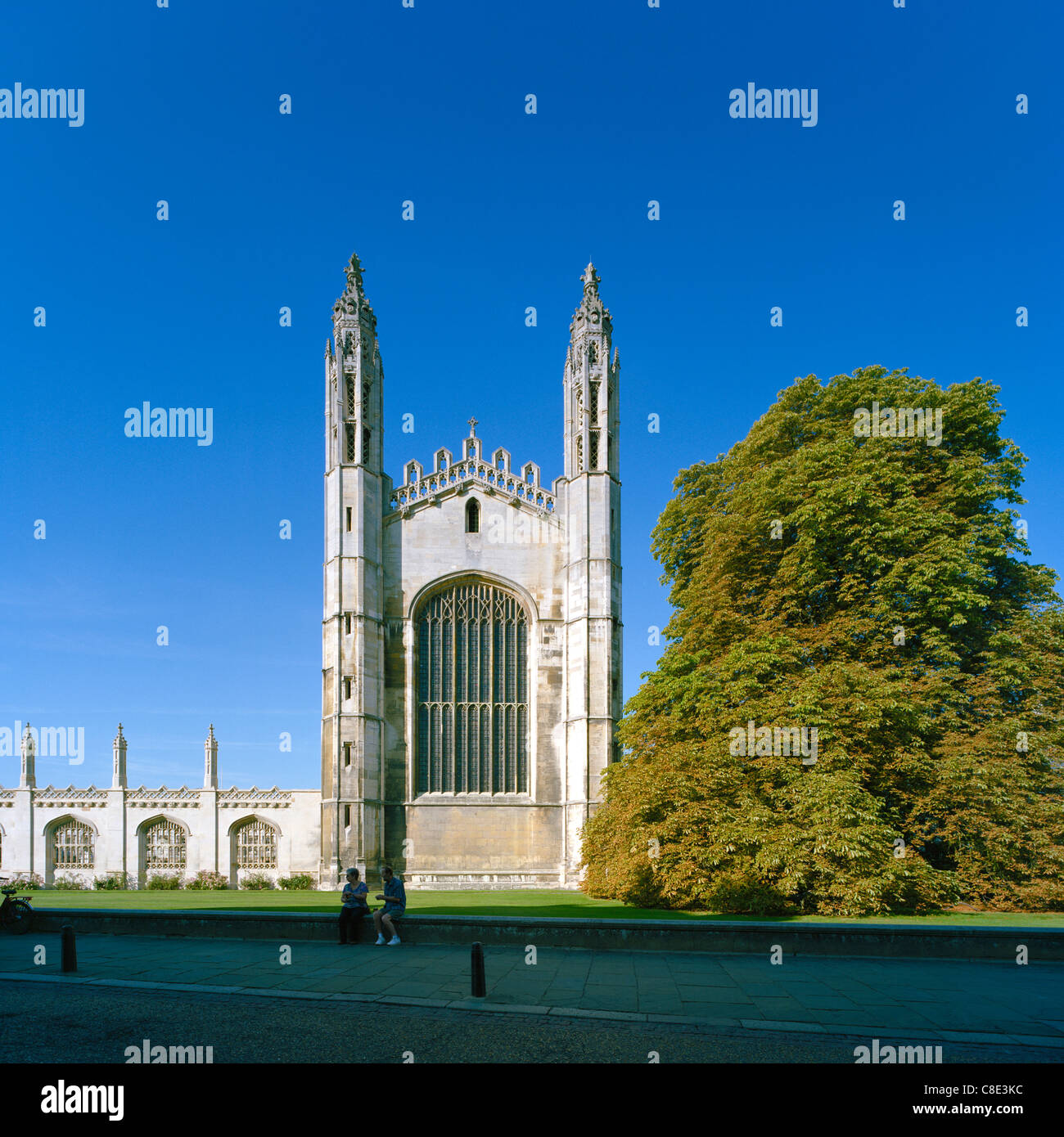 King's College Chapel Cambridge England Stock Photo