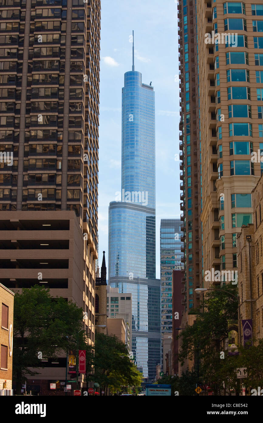 Trump Towers, Chicago, Illinois Stock Photo Alamy