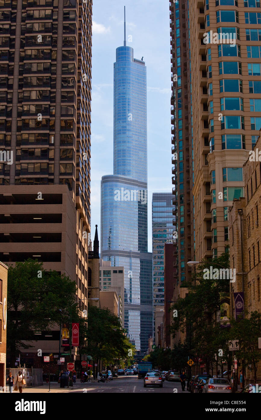 Trump Towers, Chicago, Illinois Stock Photo Alamy