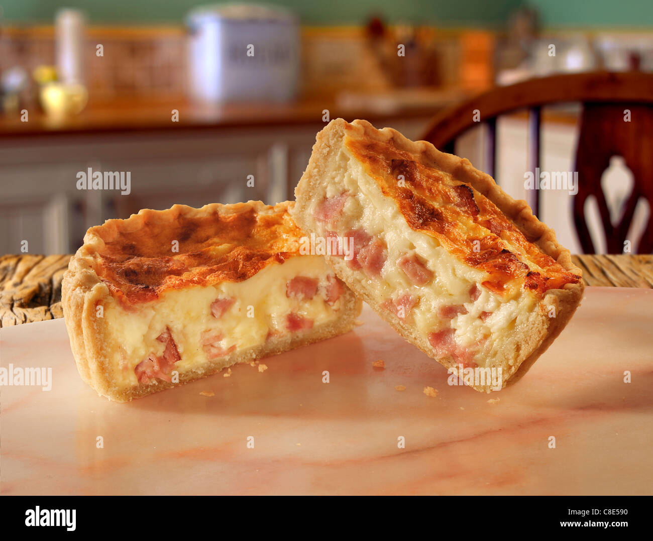 Mini Quiche Lorraine Stock Photo - Alamy