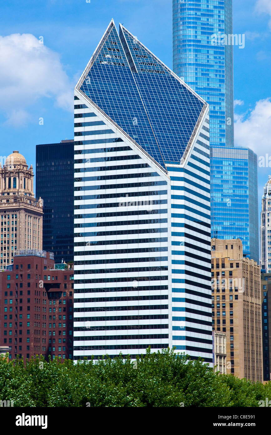 Smurfit-Stone Building, Chicago, Illinois Stock Photo