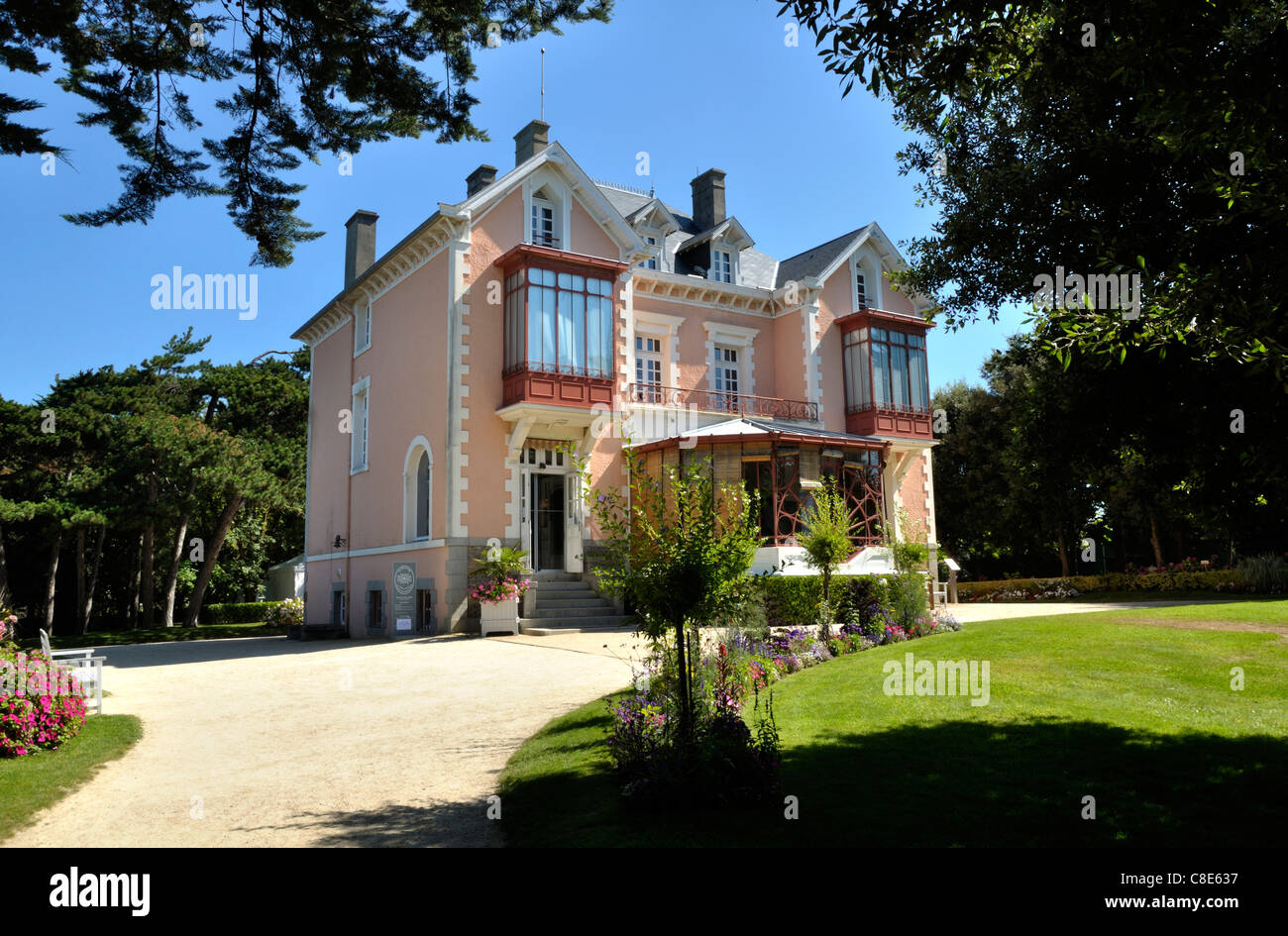 House and garden, museum, Christian Dior at Granville, villa \