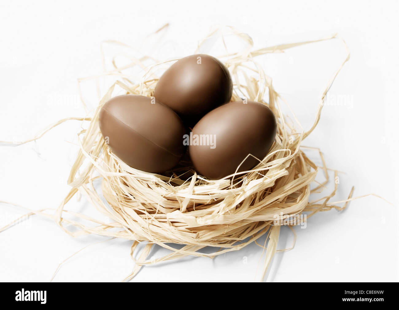 Three Eggs In Nest High Resolution Stock Photography and Images - Alamy