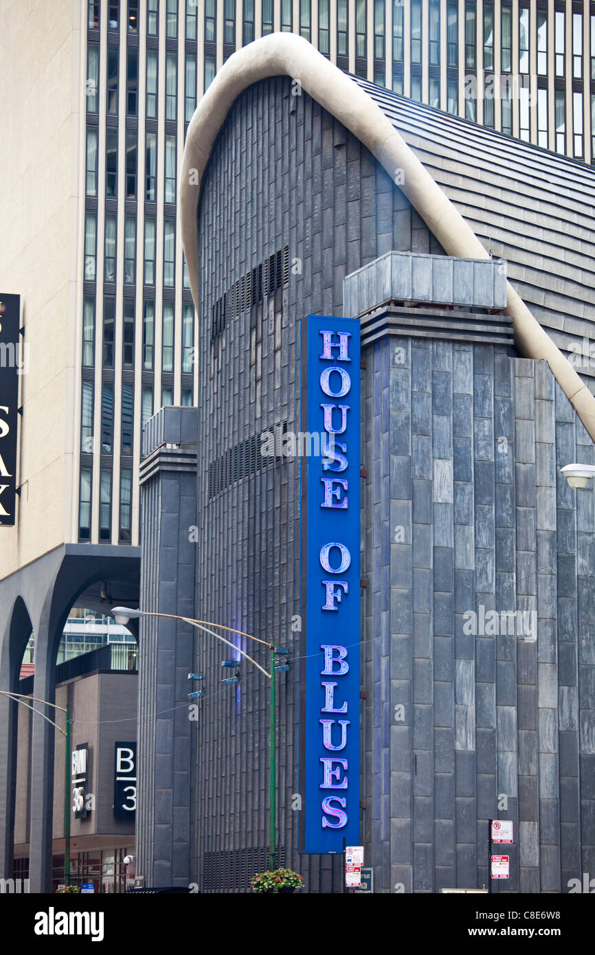 House of Blues, Chicago, Illinois Stock Photo