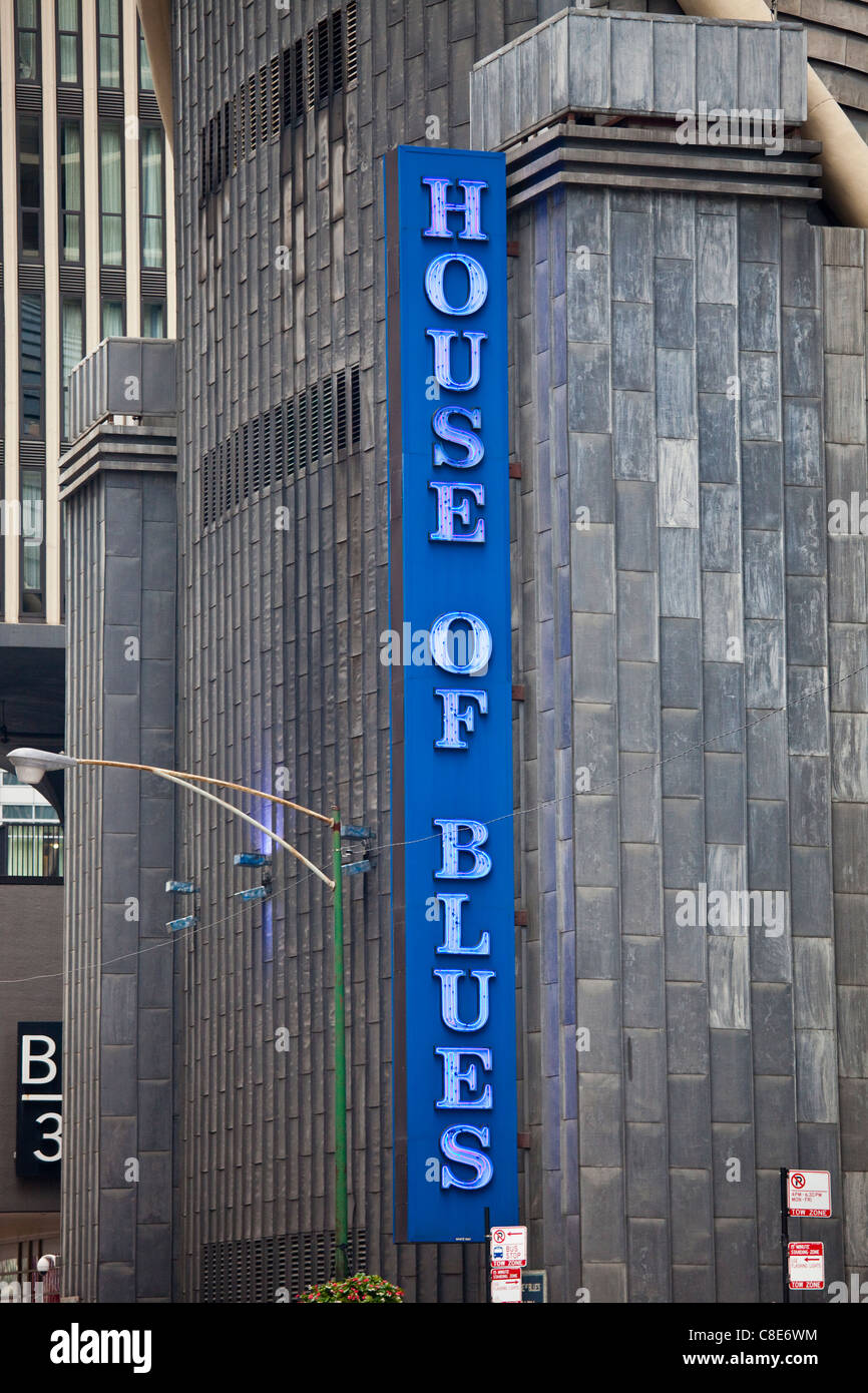 House of Blues, Chicago, Illinois Stock Photo