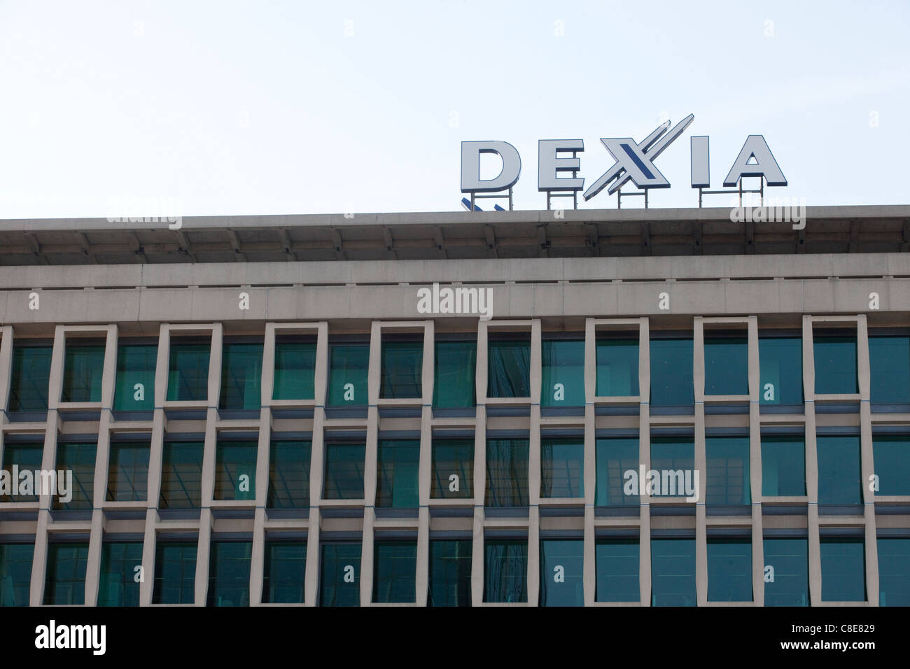 Dexia bank in Brussels Stock Photo Alamy