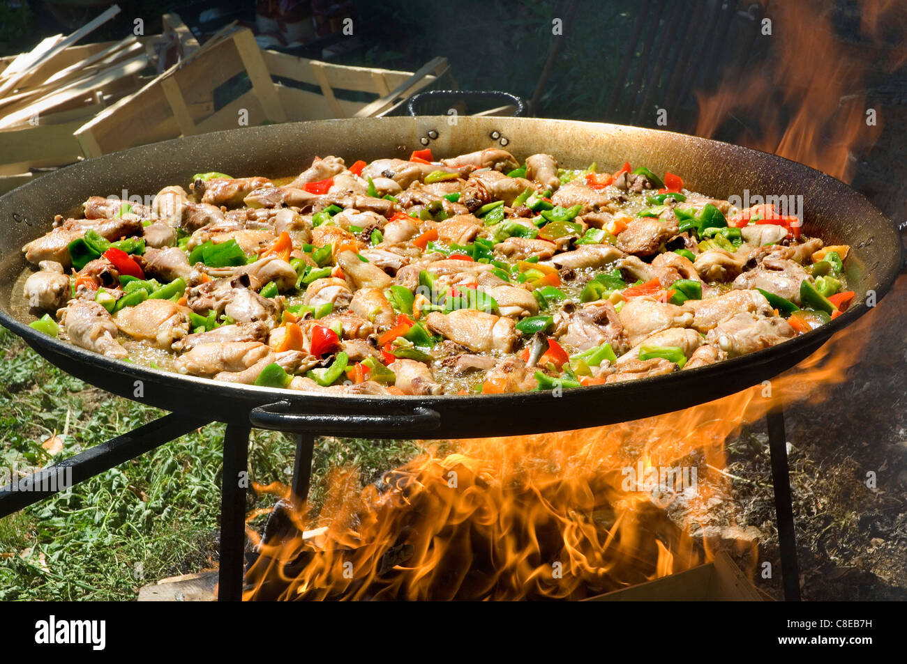 Open flame cooking hires stock photography and images Alamy