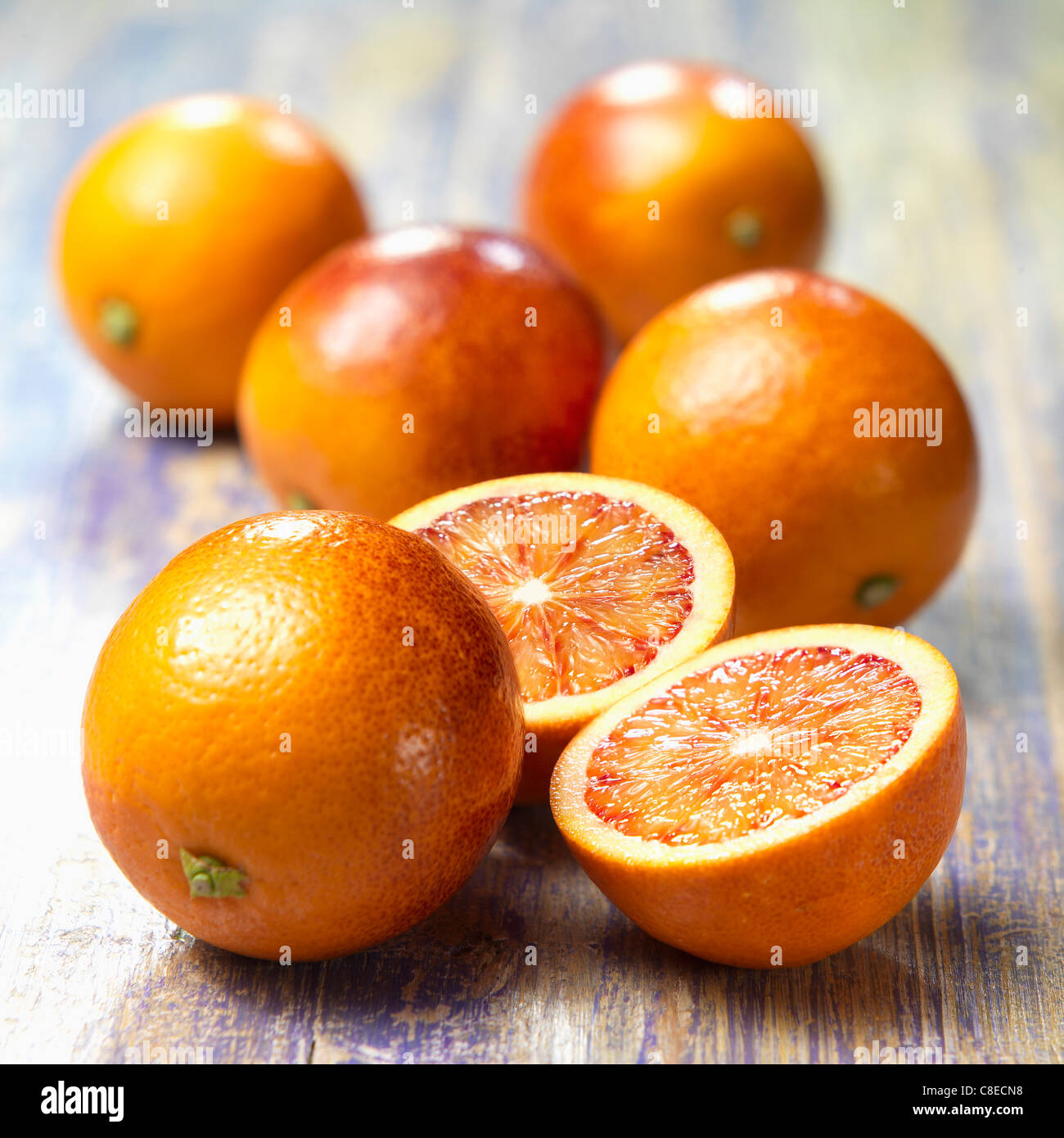 Blood oranges Stock Photo