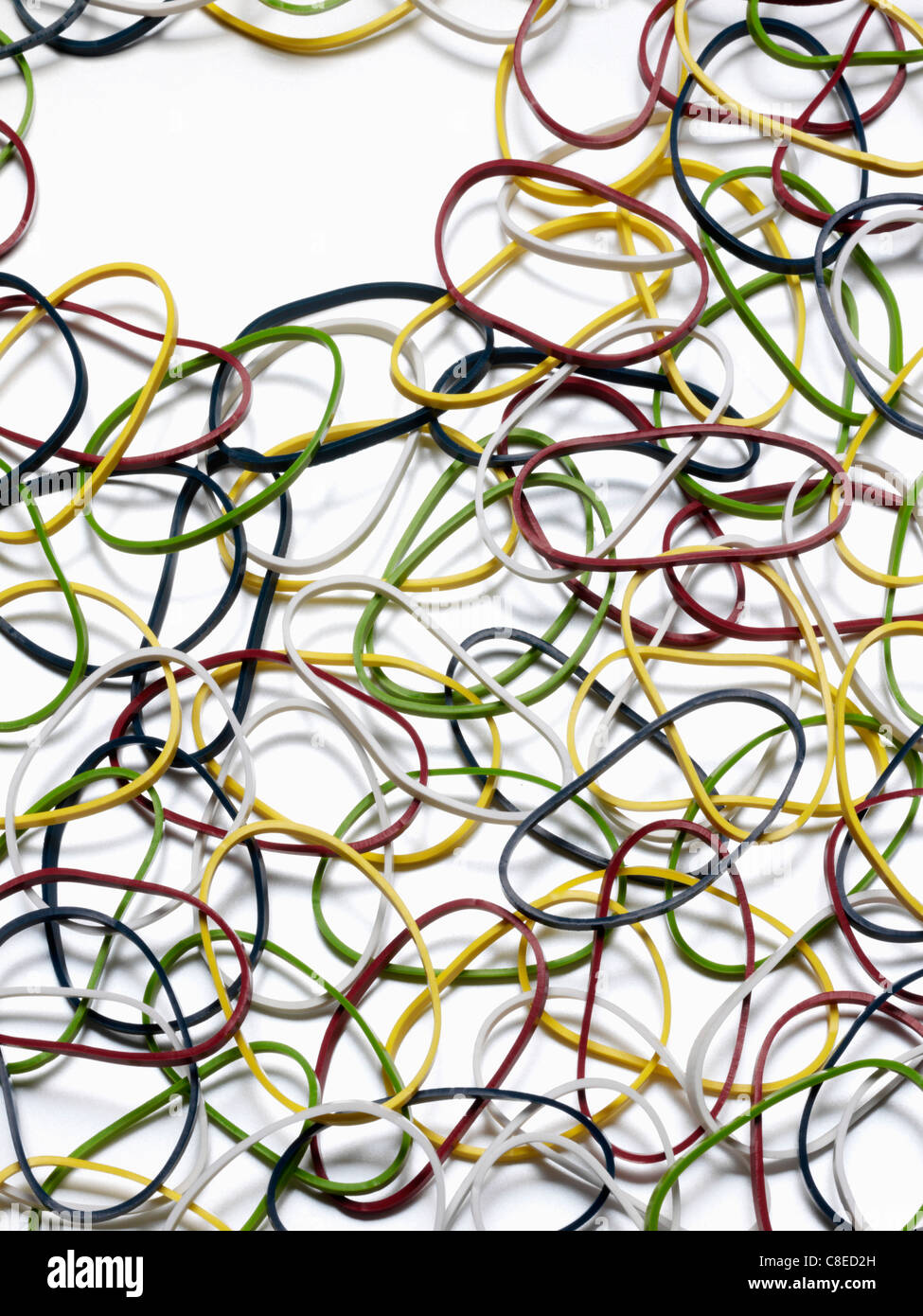 Intertwined rubber bands hires stock photography and images Alamy