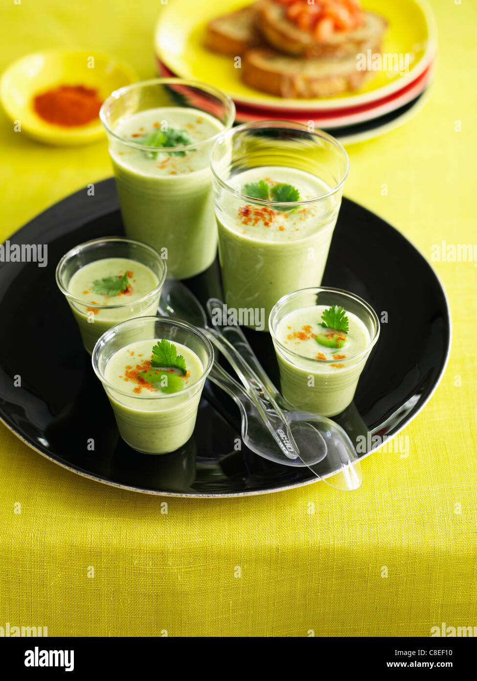 Broad bean soup hires stock photography and images Alamy