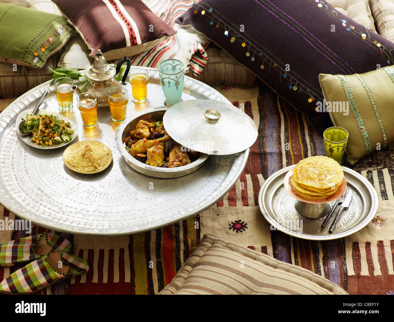Moroccan lunch Stock Photo: 39657127 - Alamy