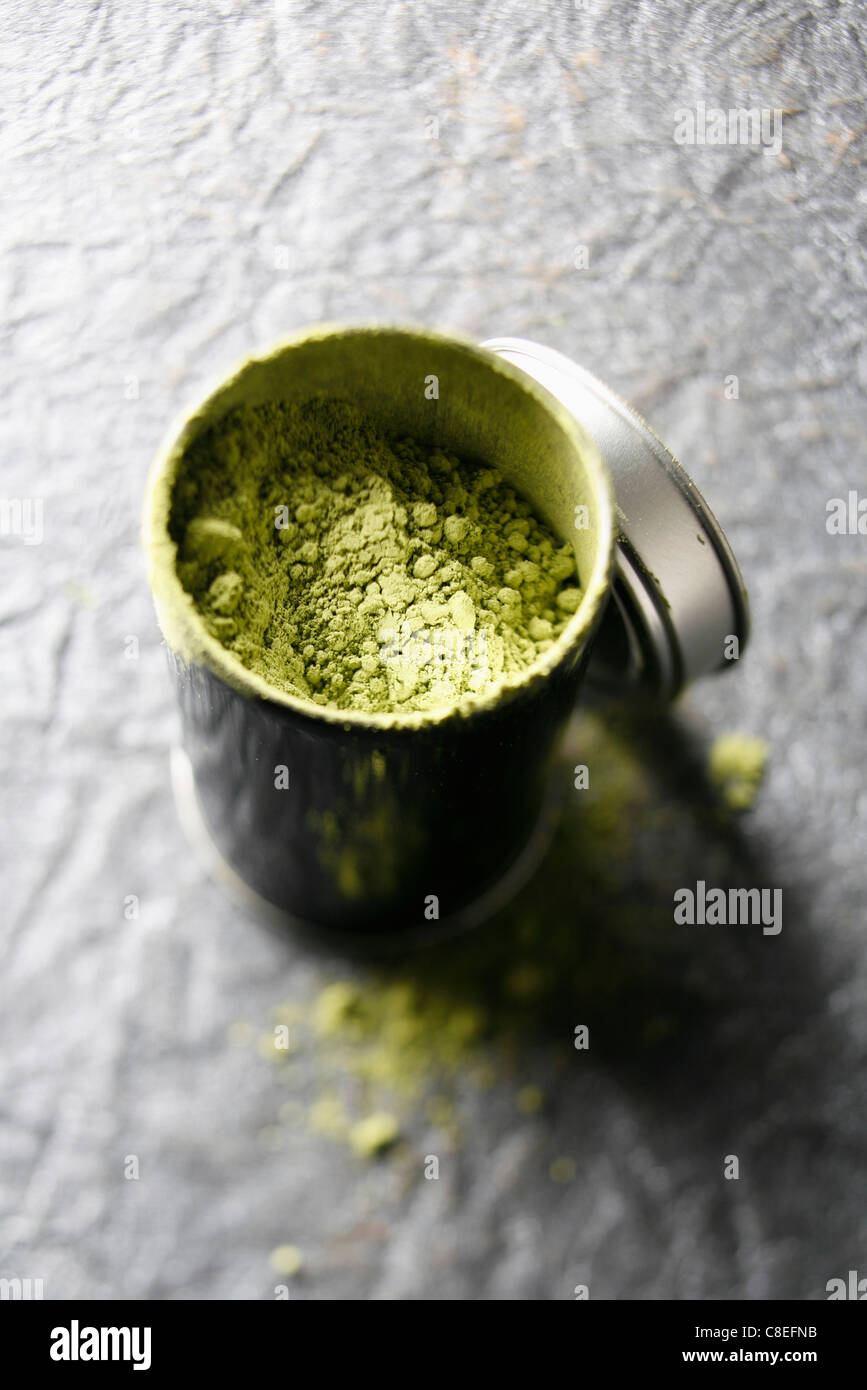 Open Tea Powder Tea as a powder hi-res stock photography and images - Alamy