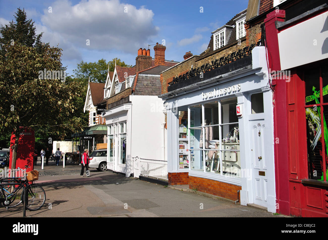 Dulwich Village Dulwich London England Stock Photos & Dulwich Village
