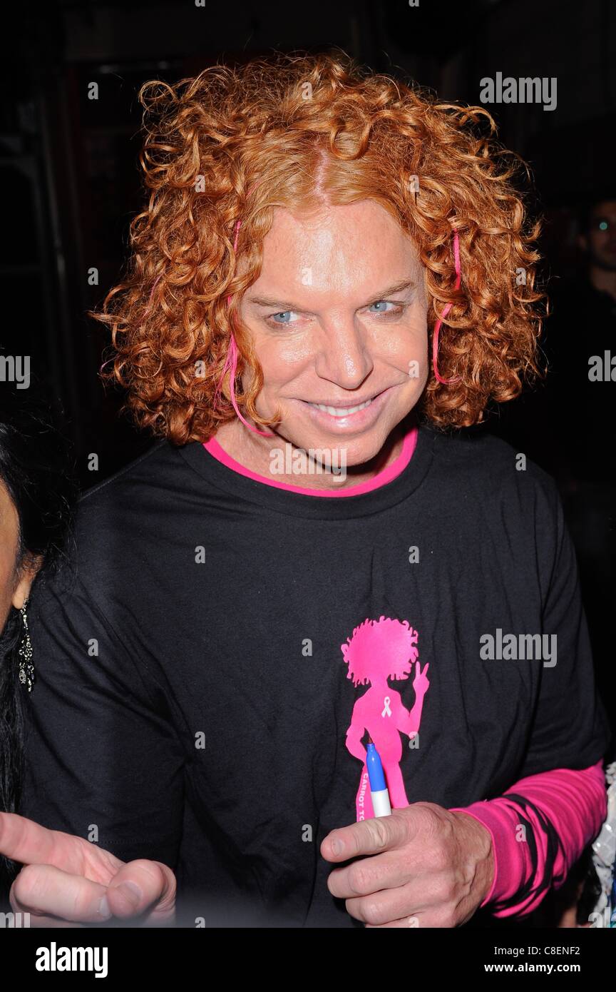 Scott Carrot Top Thompson, leaves the 'Live With Regis And Kelly