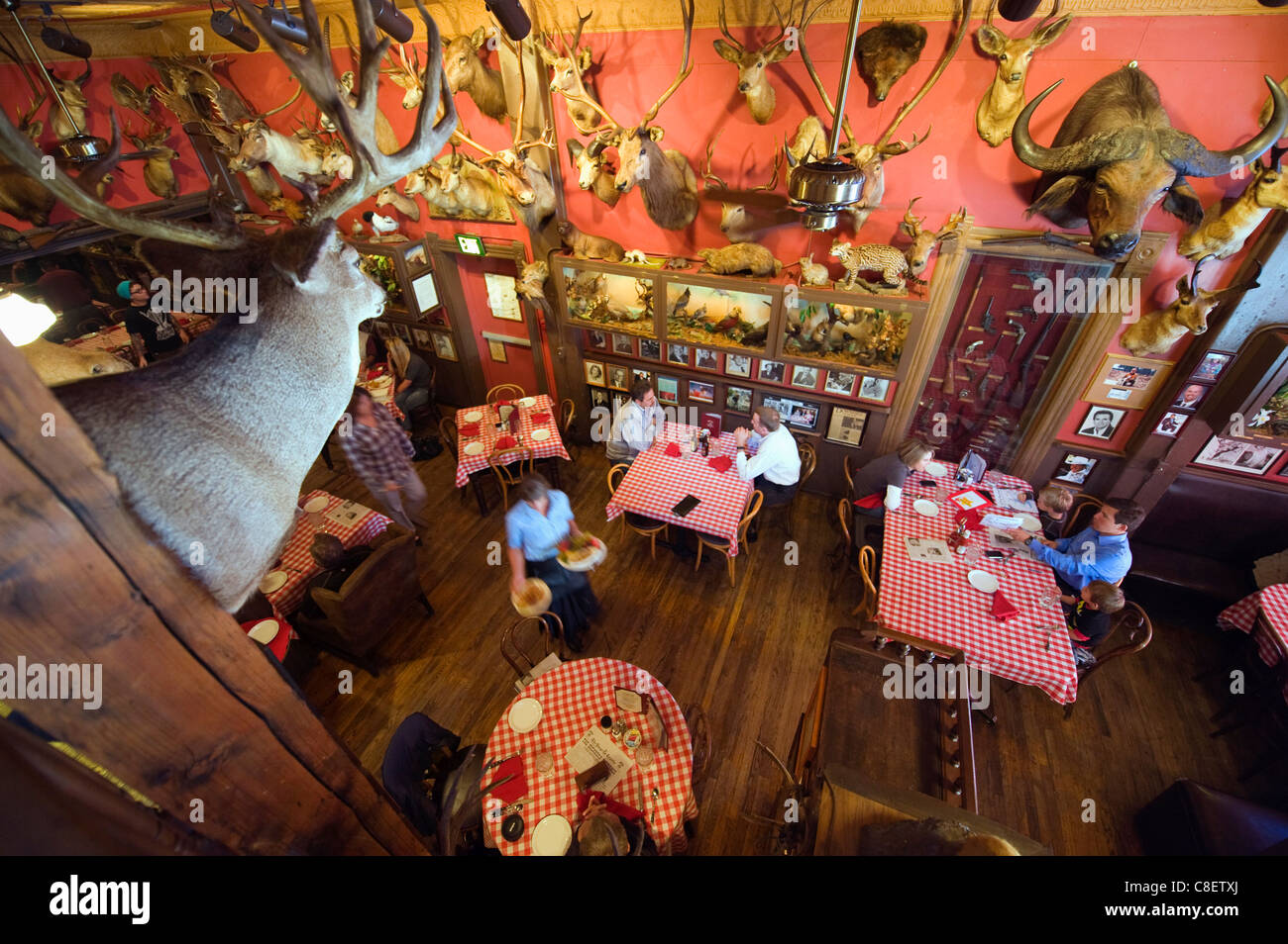 The Buckhorn Exchange restaurant, established in 1893, Denver, Colorado,United States of America Stock Photo