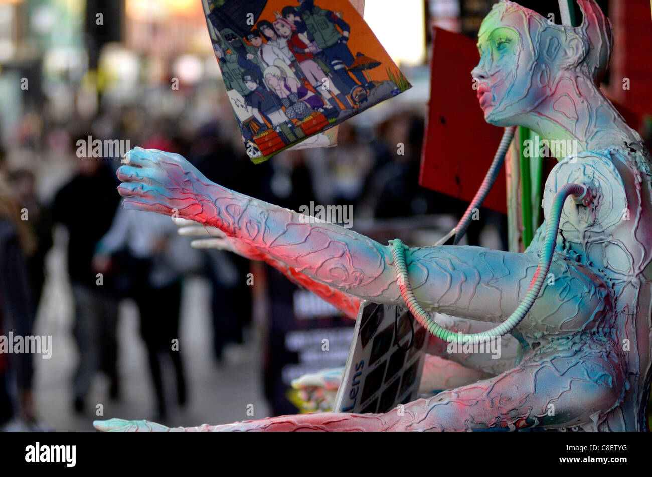 Weird alien arms Camden London UK Stock Photo