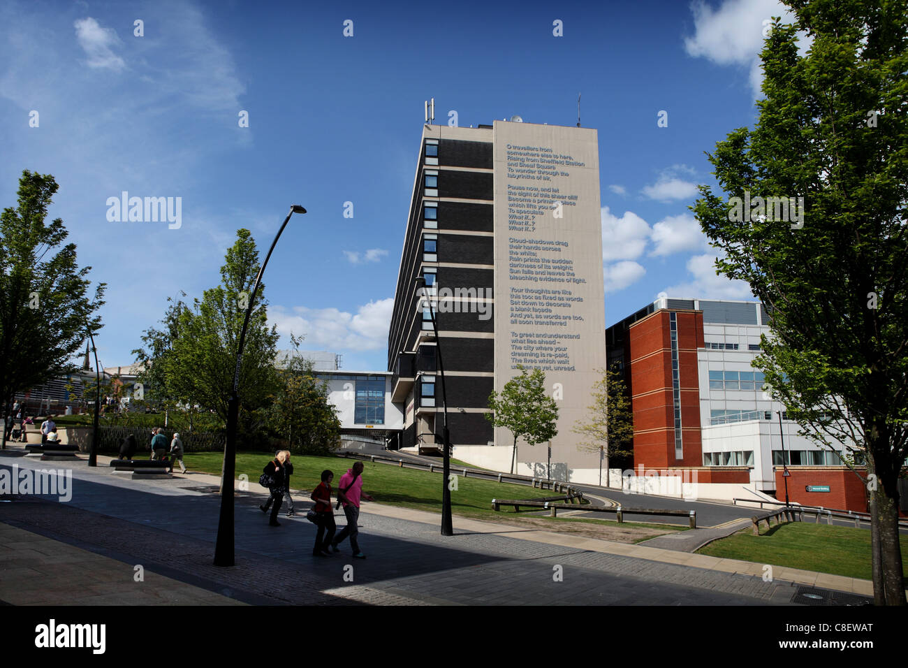 Sheffield Hallam University Stock Photo