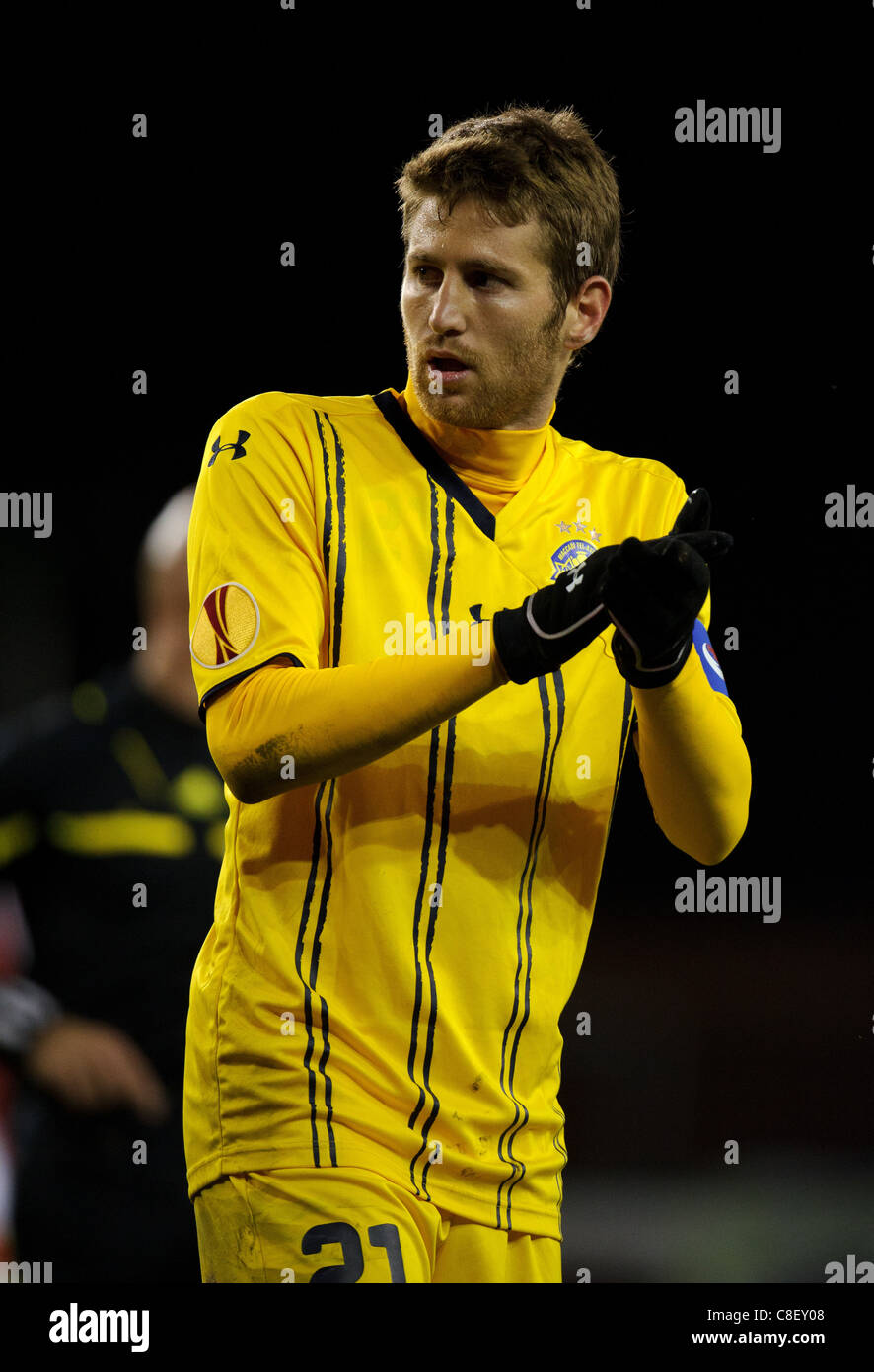 Shiran Yeini of Maccabi Tel Aviv Stock Photo