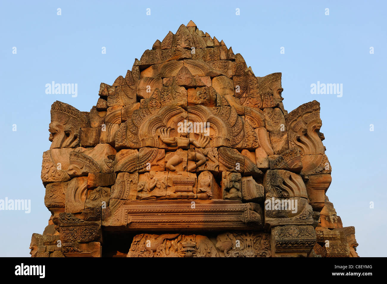 Khmer, Temple, Prasat Phanom Rung, Korat Plateau, Thailand, Asia, Stock Photo