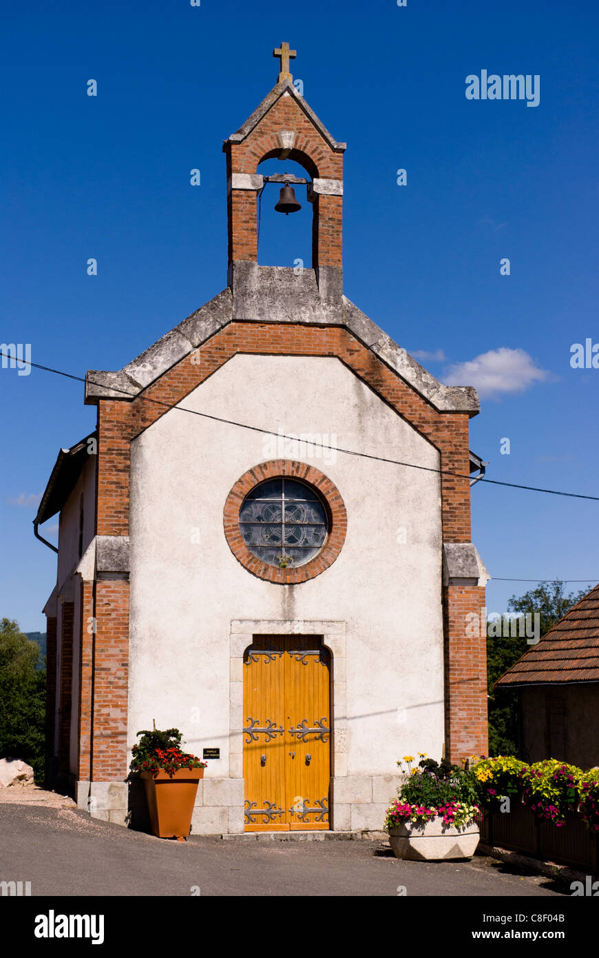 Saint-François chapel, Le Mayet-de-Montagne, Allier, Auvergne region, France Stock Photo