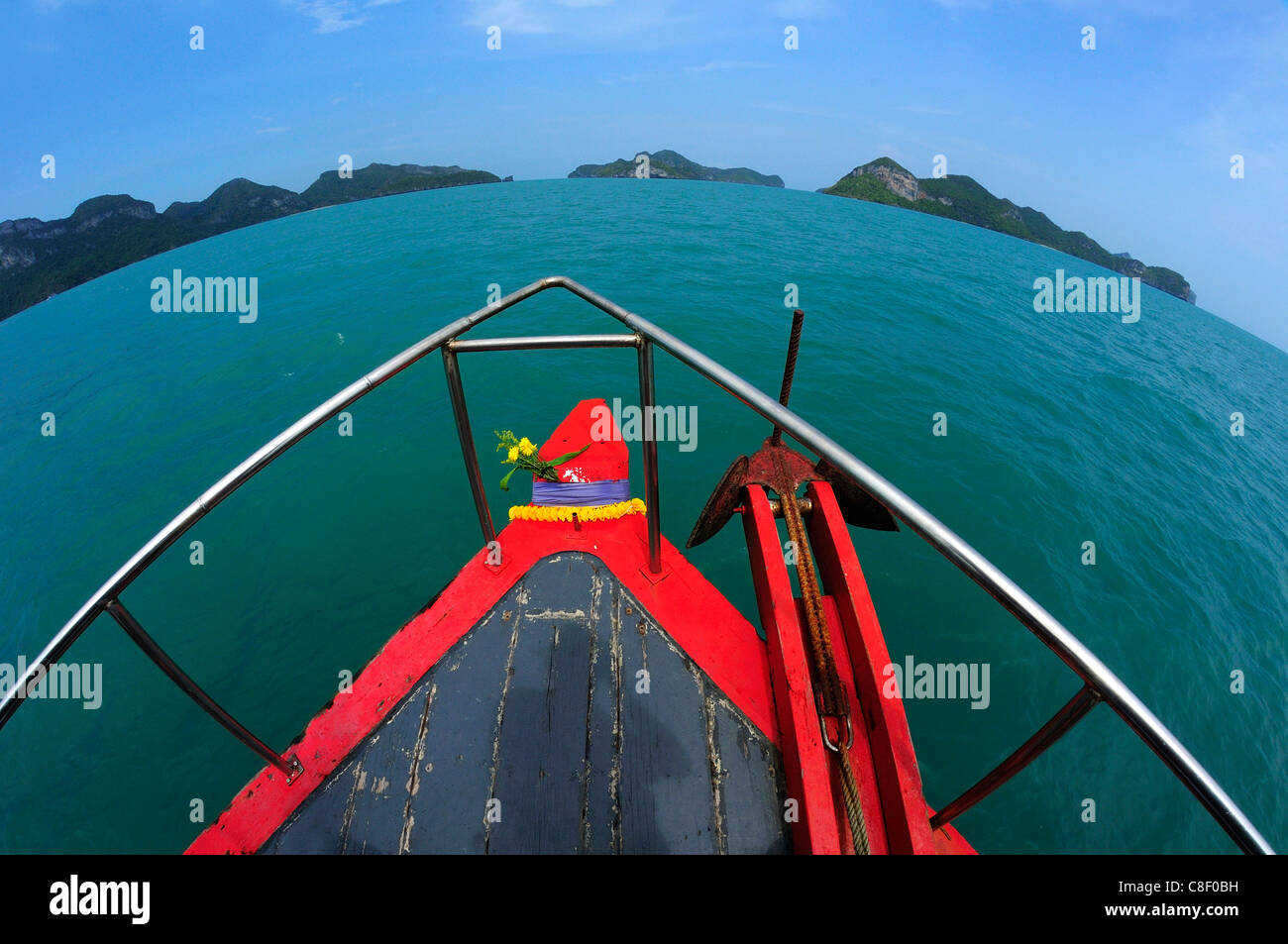 Boat, Boat tour, Samui, Island, Ang Thong, National, Marine Park, Thailand, Asia, Stock Photo
