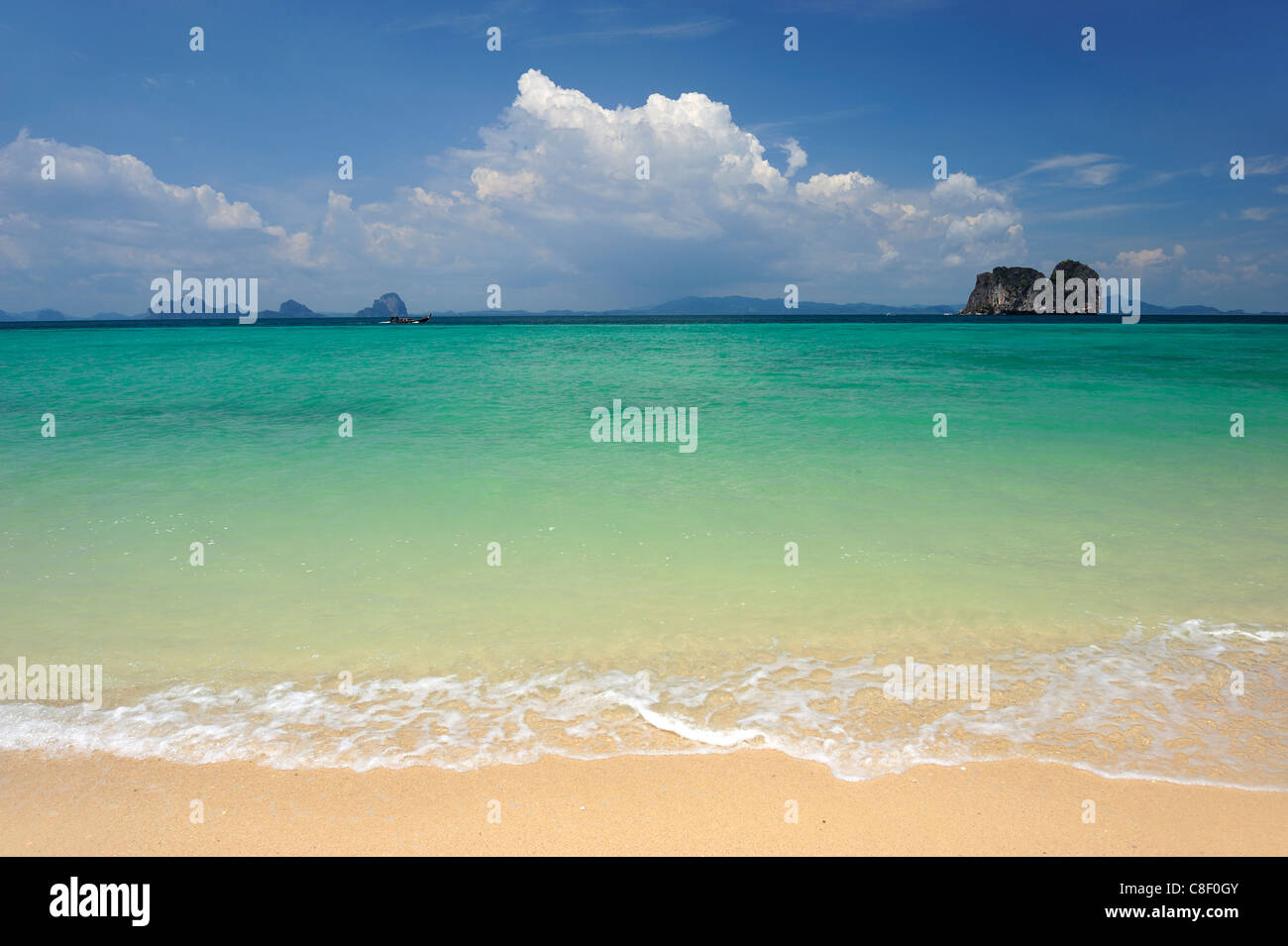 Beach, Koh Hai, Koh Ngai, Thailand, Asia, sand, holiday Stock Photo