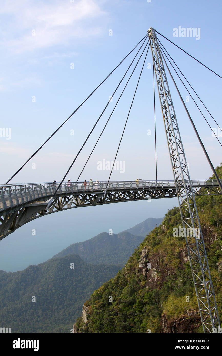 Langkawi Cable Car Sky Bridge Stock Photo Alamy