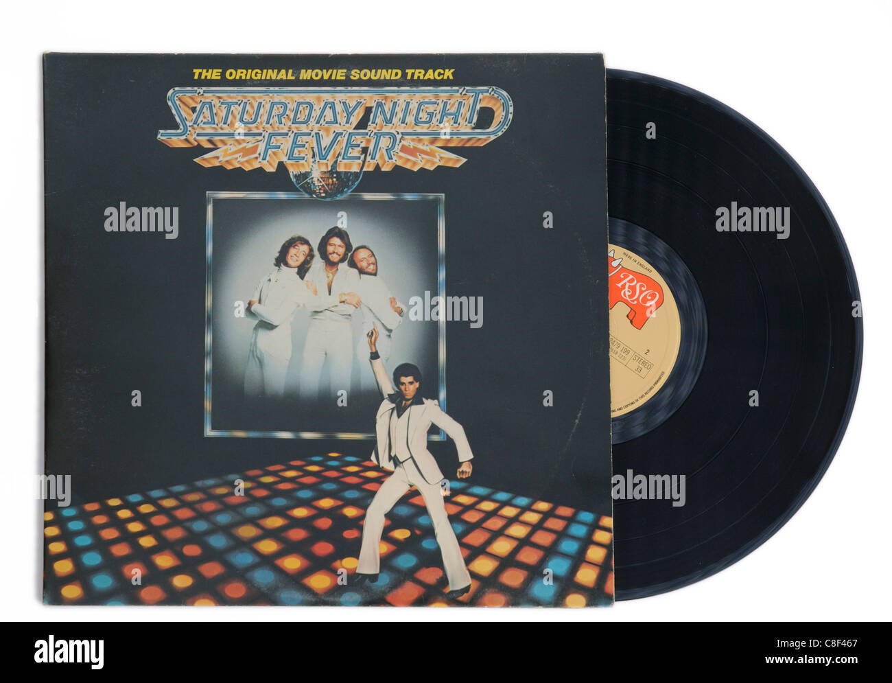 Saturday Night Fever film soundtrack Stock Photo