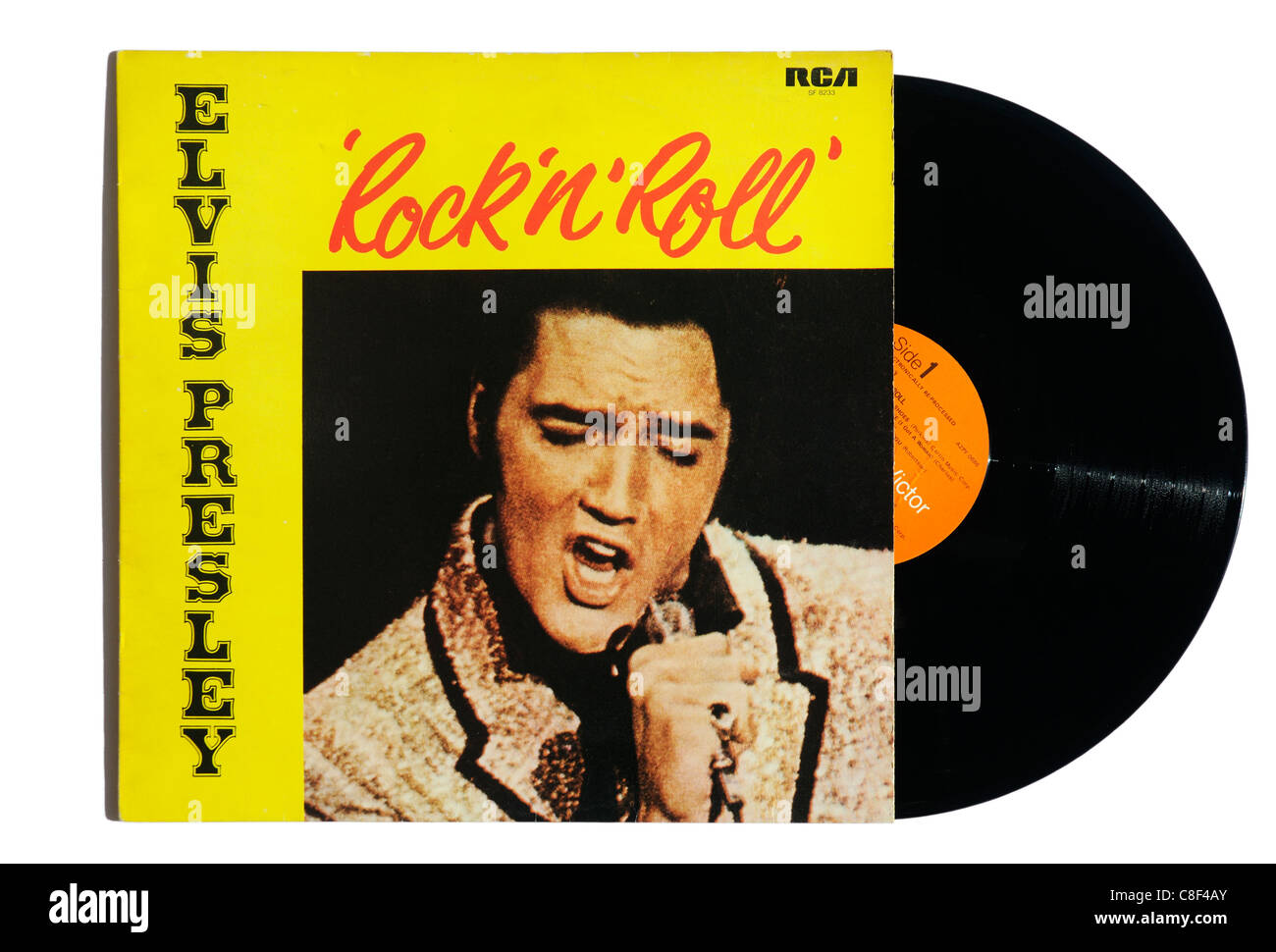 Elvis Presley Rock 'n' Roll album Stock Photo