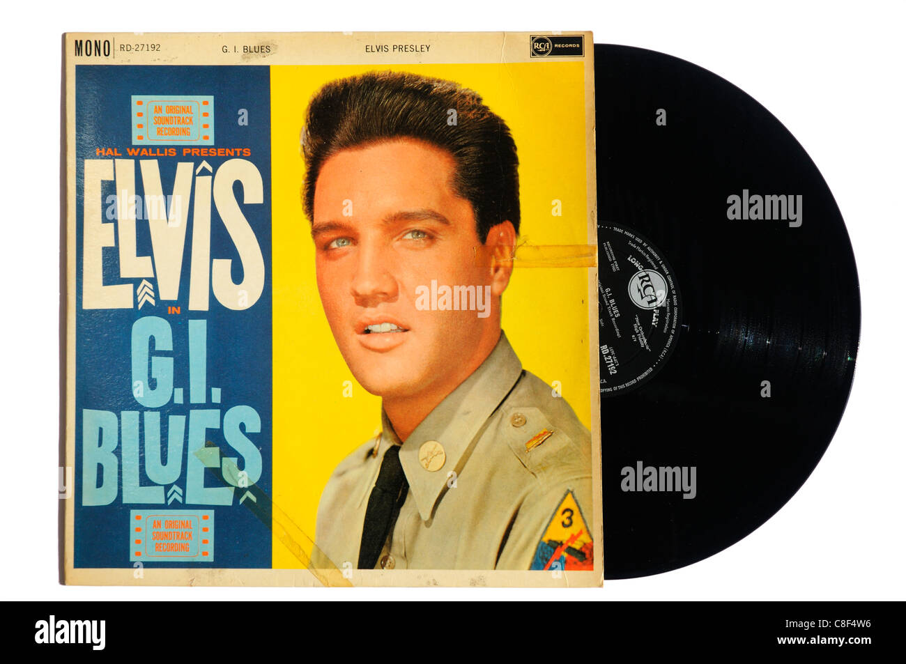 Elvis Presley GI Blues album Stock Photo
