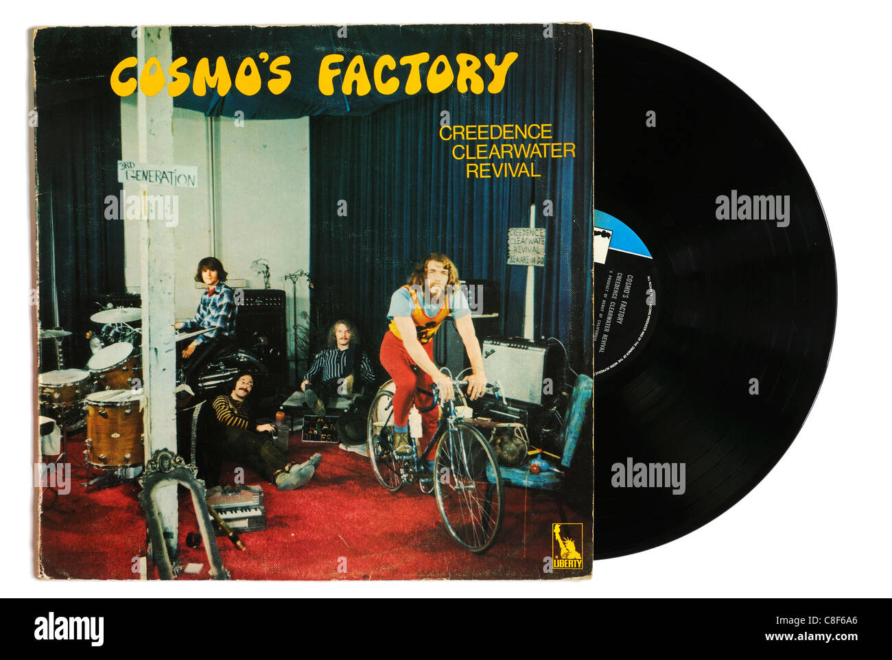 Creedence Clearwater Revival Cosmo's Factory album Stock Photo