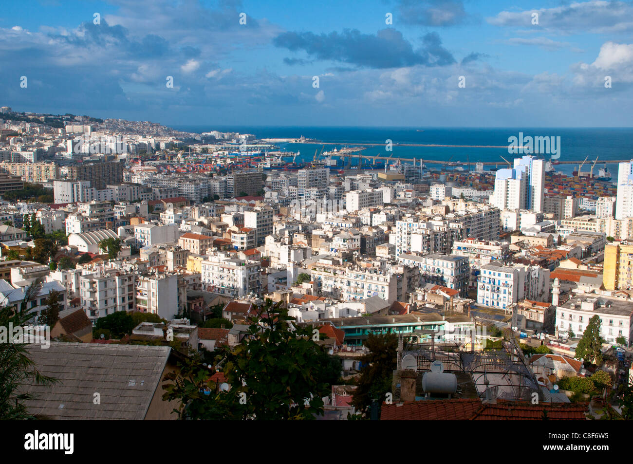 View over Algiers, Algeria, North Africa Stock Photo