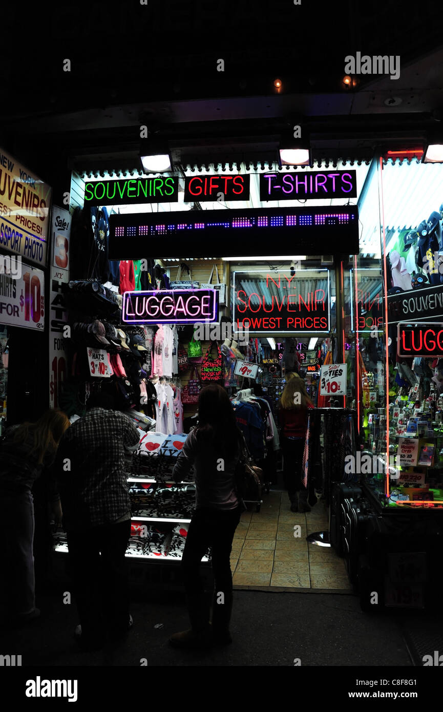 Times square souvenir shop hires stock photography and images Alamy