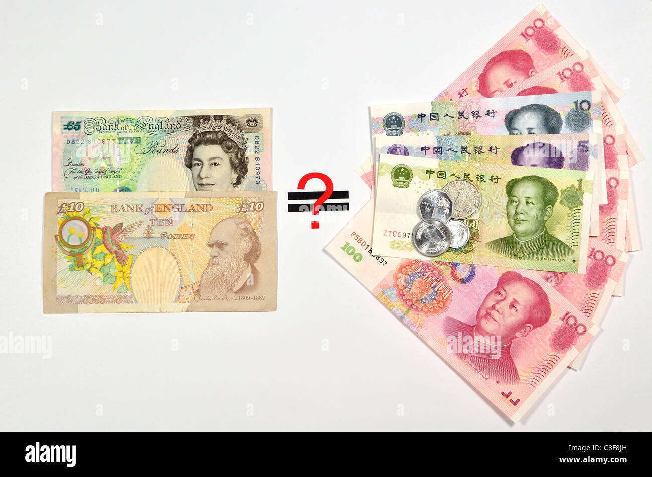 british-pound-equal-chinese-yuan-hi-res-stock-photography-and-images
