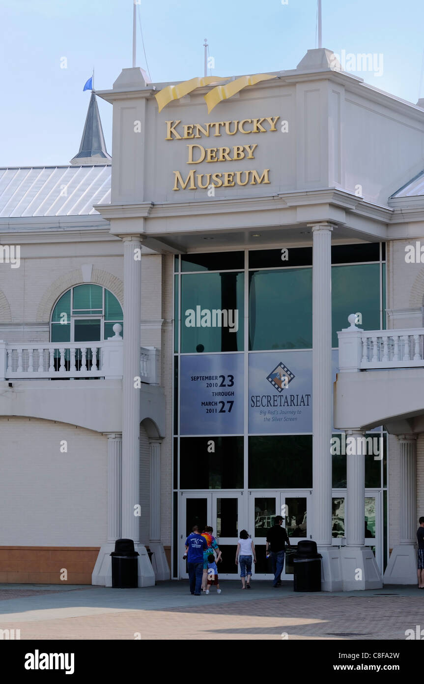 Kentucky Derby Museum at Churchill Downs in Louisville, Kentucky USA Stock Photo Alamy