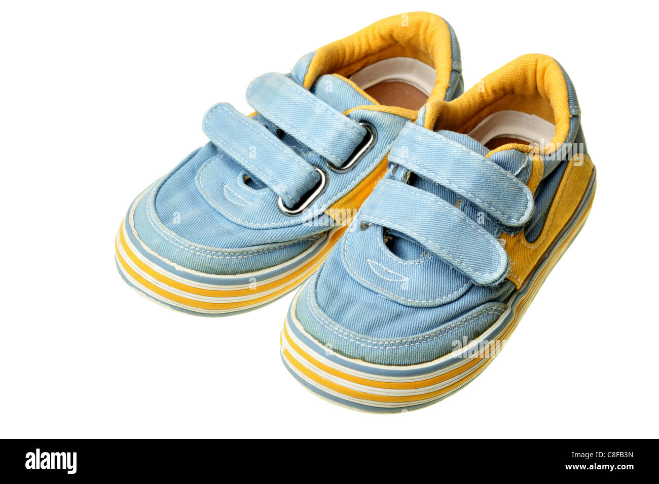 yellow childrens shoes