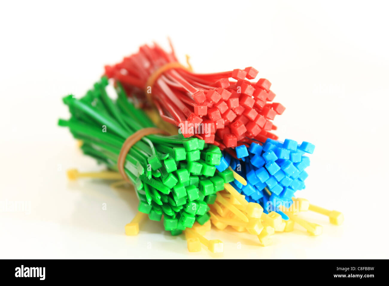 Cable Tie Assortment Stock Photo Alamy