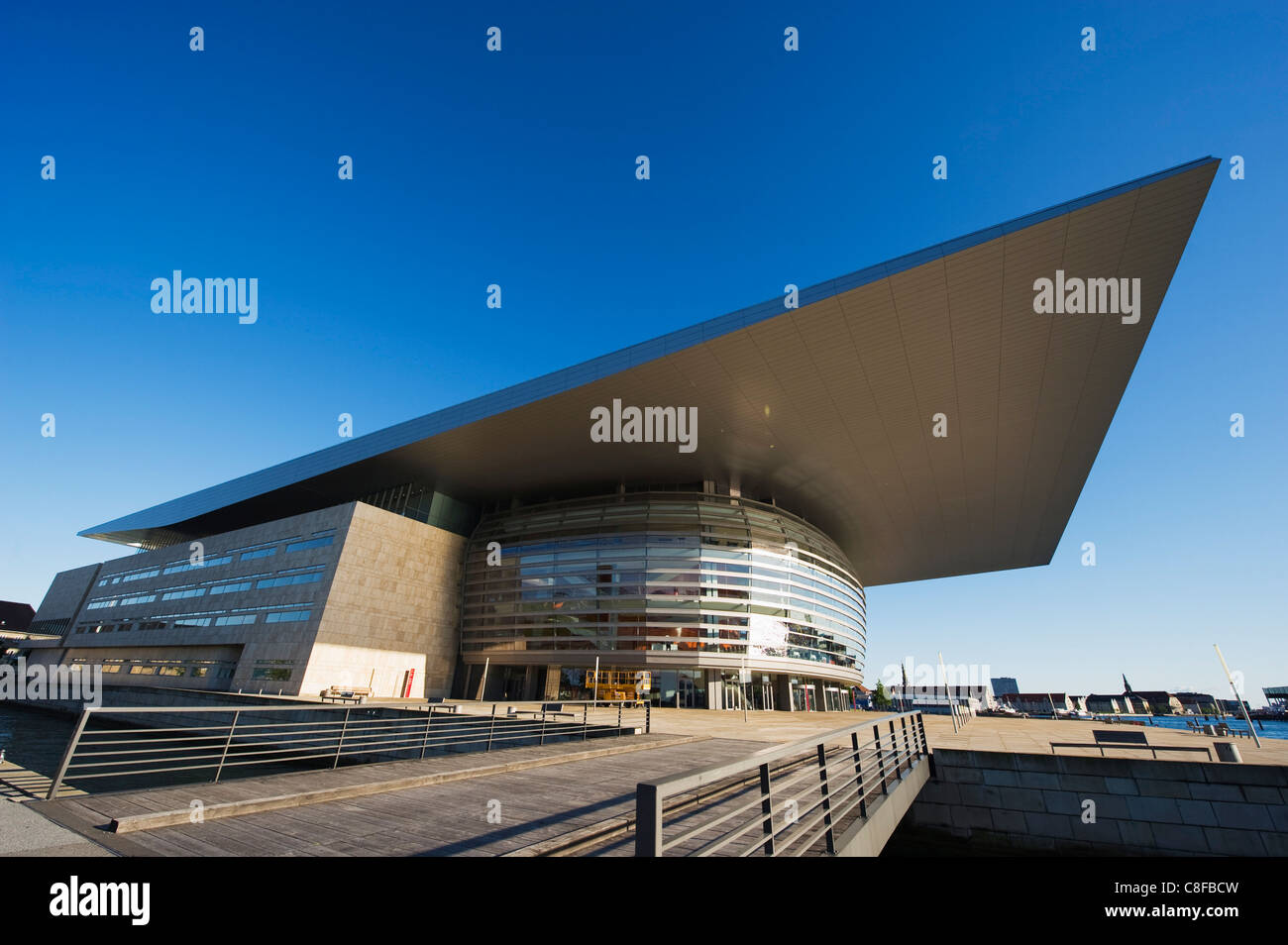 Opera house, designed by Henning Larsen, Copenhagen, Denmark, Scandinavia Stock Photo