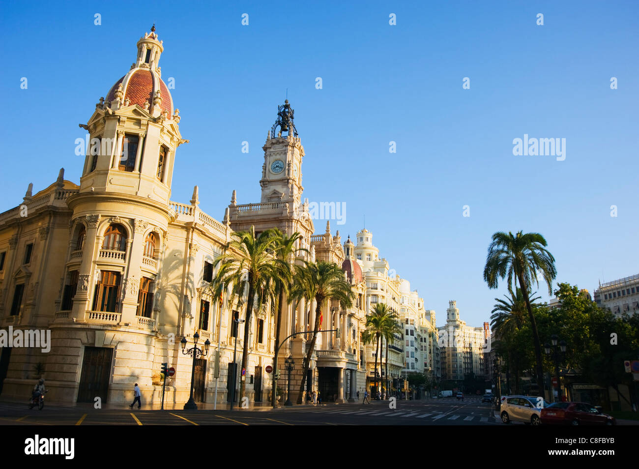 City centre, Valencia, Spain Stock Photo