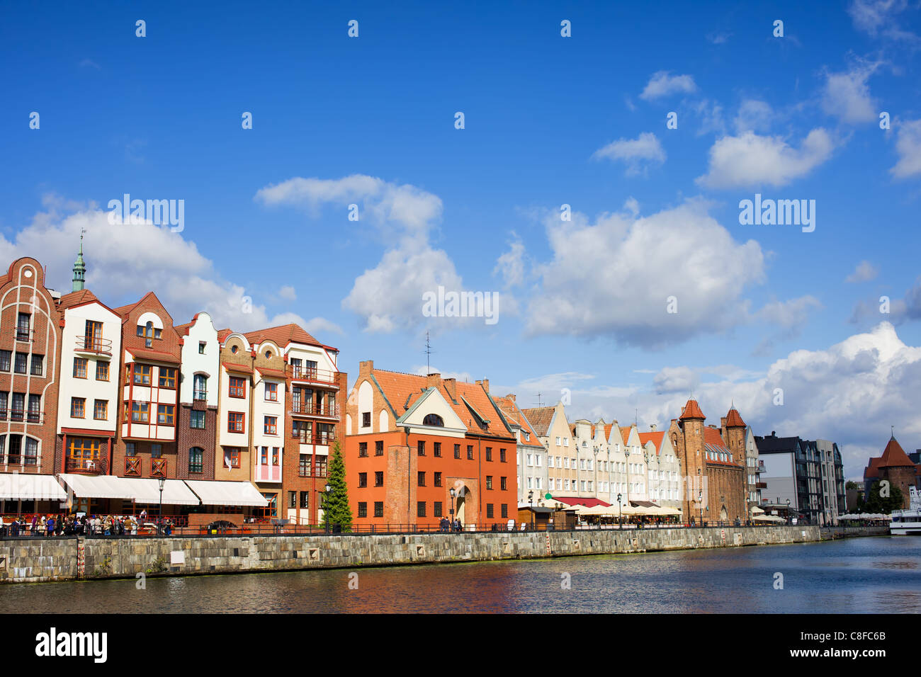 Old Town in Gdansk city, Poland Stock Photo