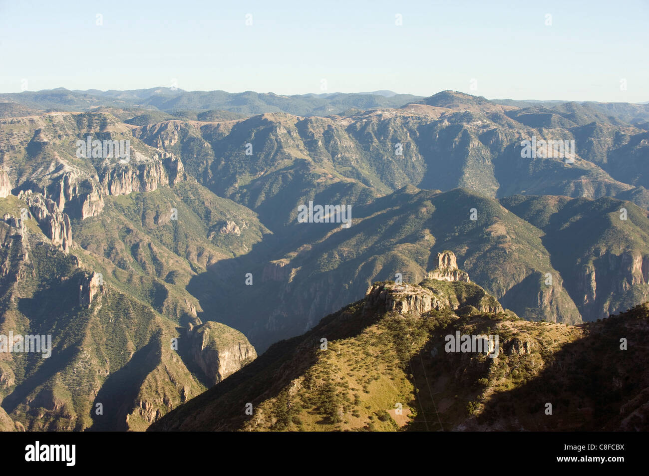 Barranca del Cobre (Copper Canyon, Chihuahua state, Mexico Stock Photo
